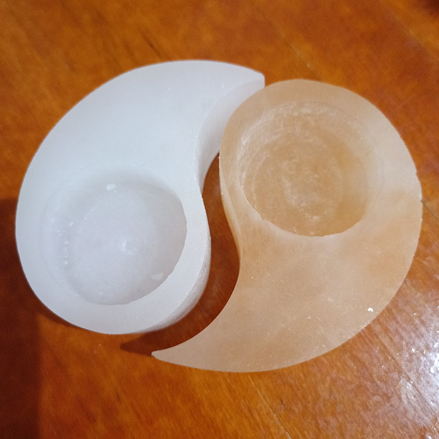 Portavelas de Selenita