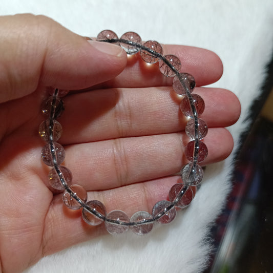 Pulsera de Cuarzo Turmalinado