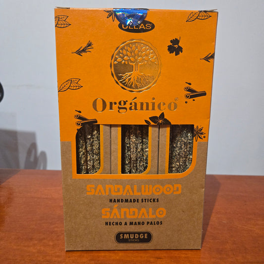 Incienso Orgánico Ullas Sándalo
