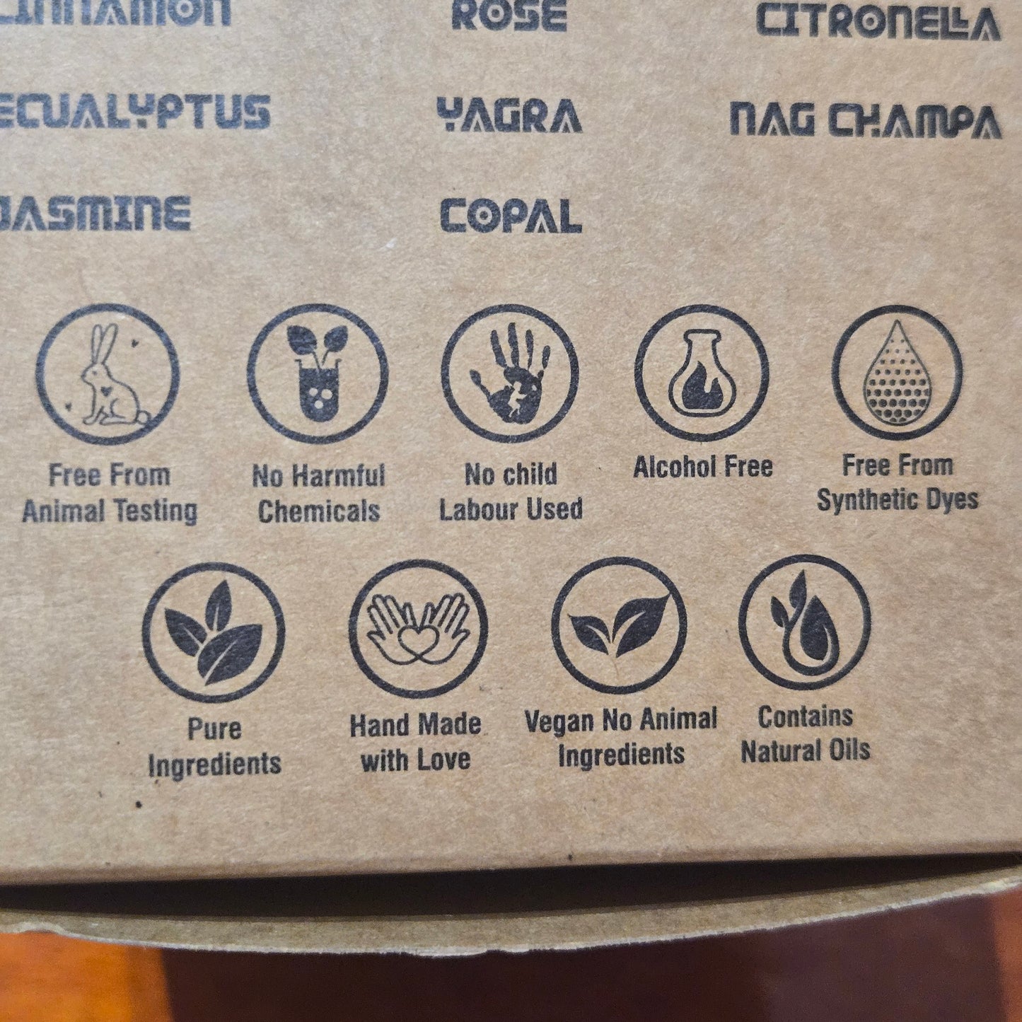 Incienso Orgánico Ullas Sándalo