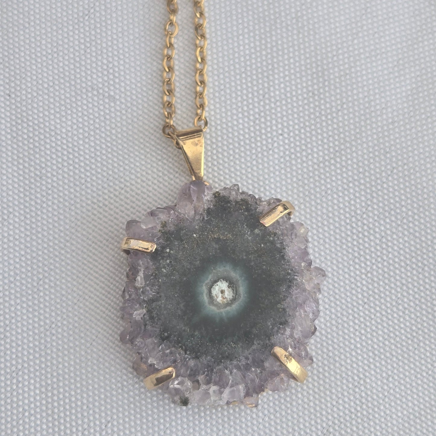 Colgante Estalactita Amatista