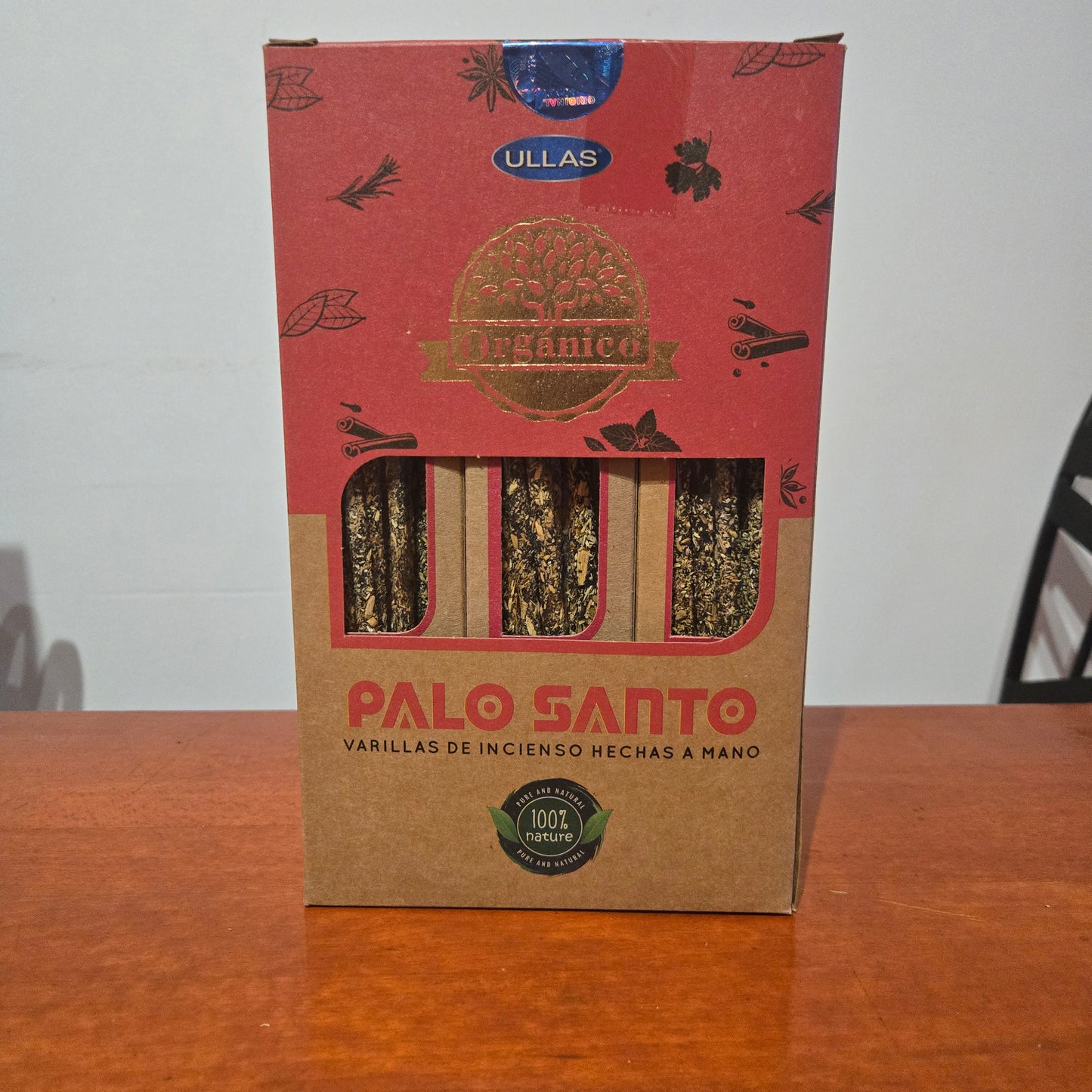 Incienso Orgánico Ullas Palo Santo