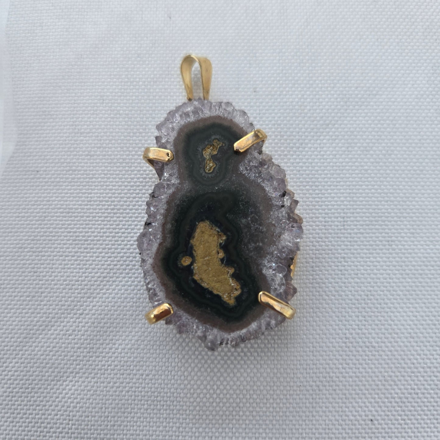 Colgante Estalactita Amatista